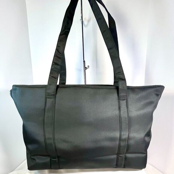 Kate Spade New York XL All Nylon Weekender Tote Black Travel Bag - Picture 8 of 9